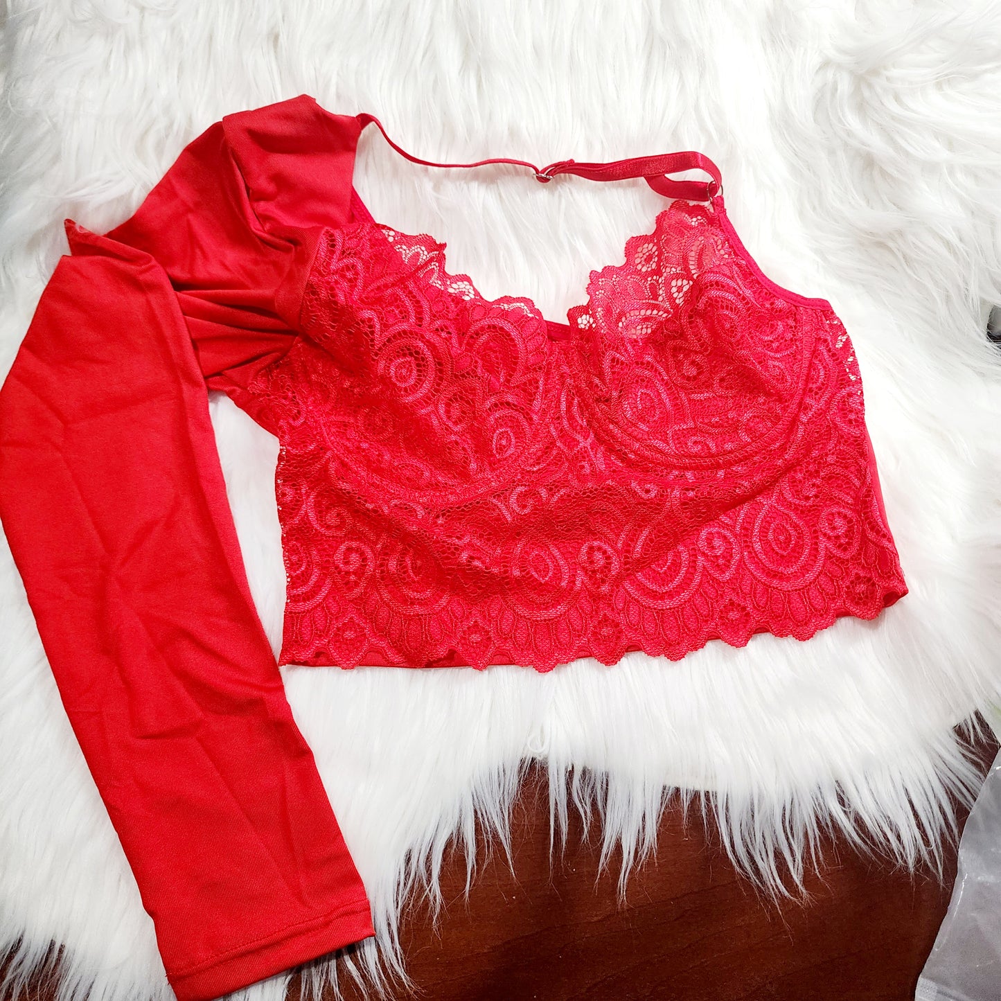 Blusa Dama con encaje