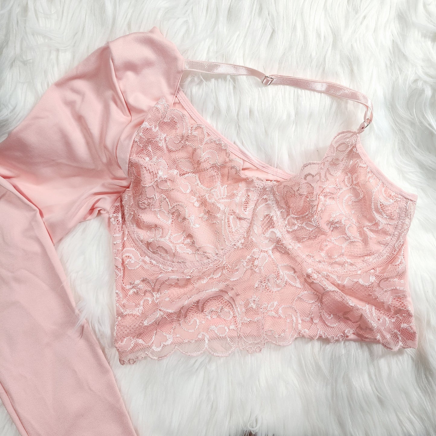Blusa Dama con encaje