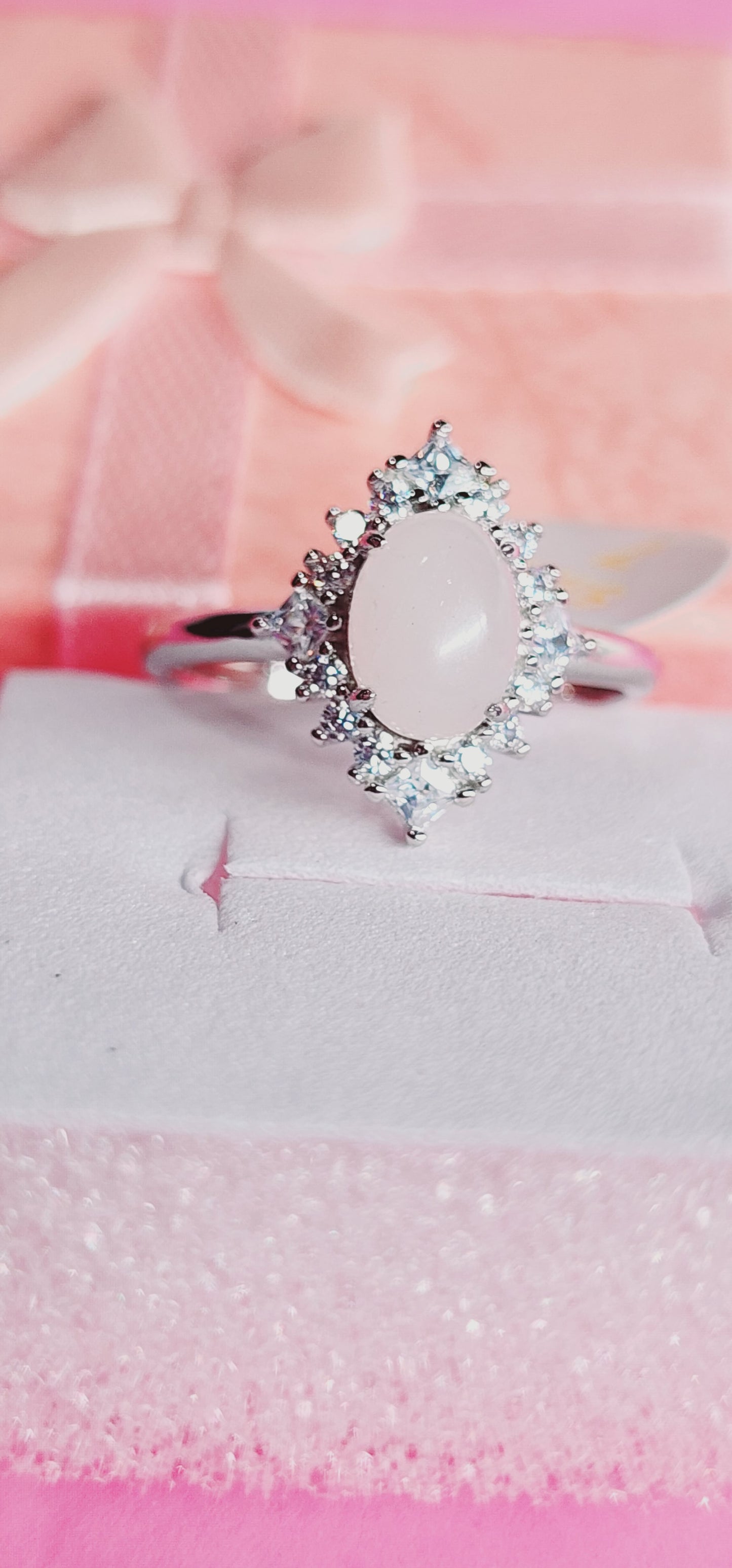 Sortija Rose Quartz