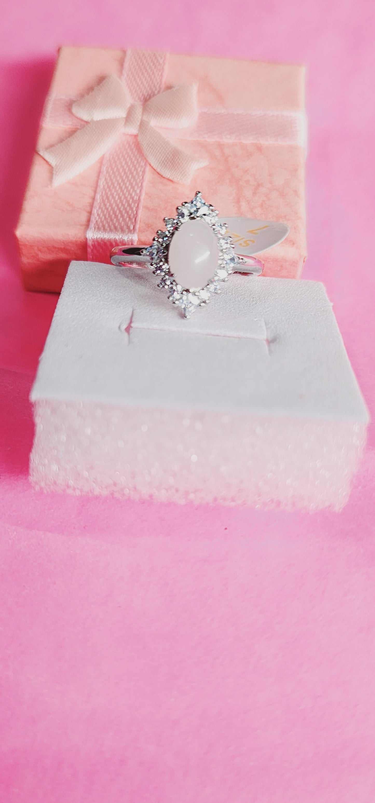 Sortija Rose Quartz