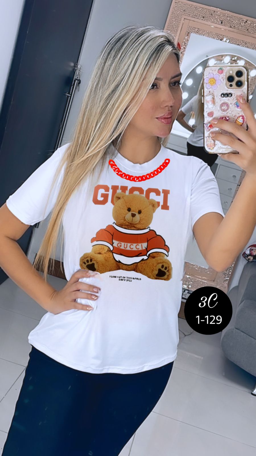 Blusa Dama Con Cadena