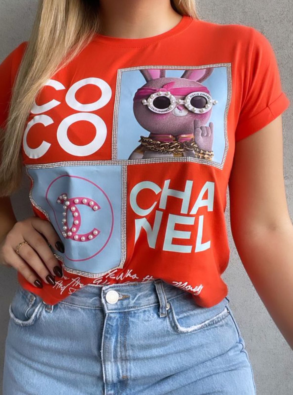 Blusa Dama Perlada