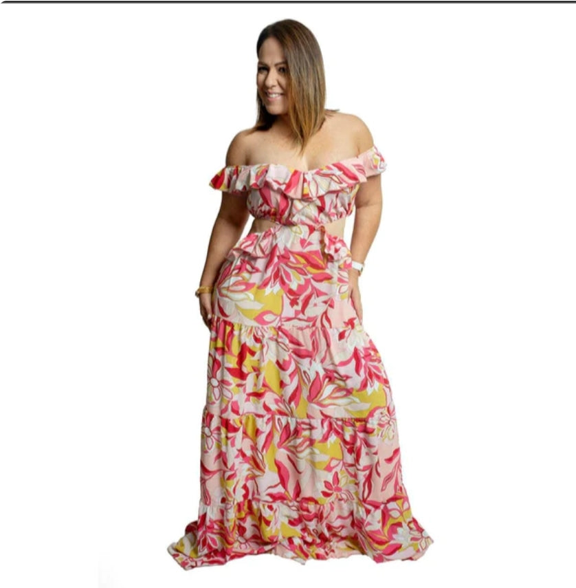 Maxi-Dress Floral