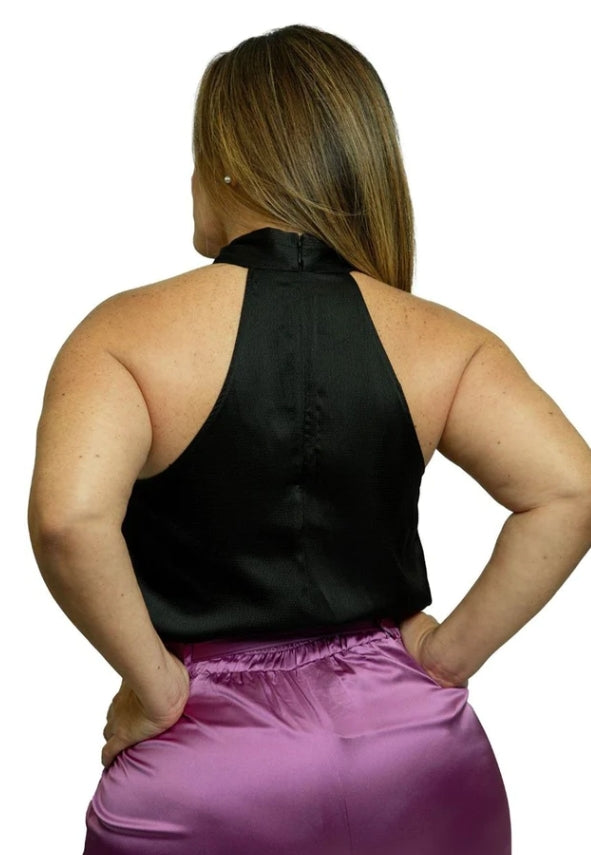Top Halter Cruzada