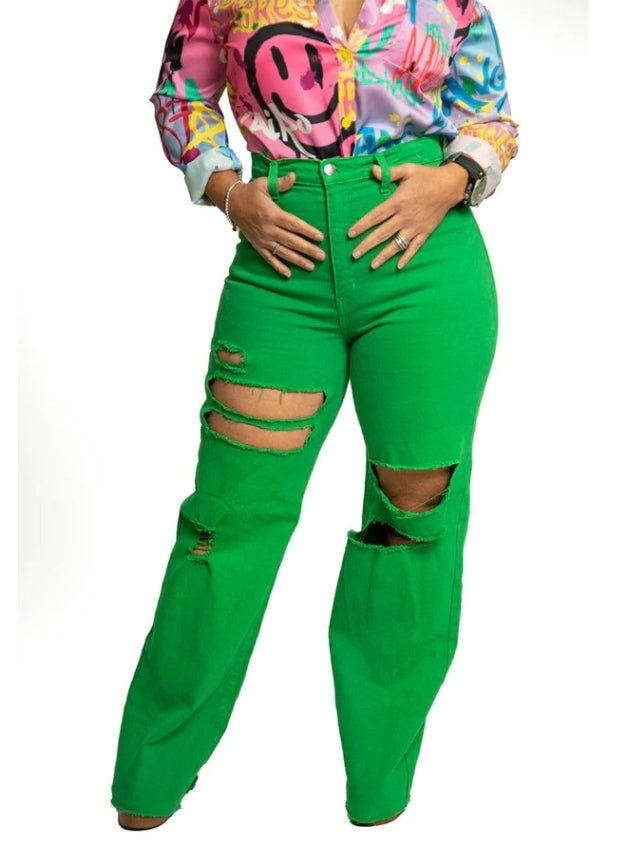 Pantalon Hi Rise