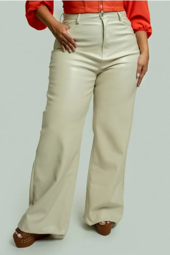 Pantalón tiro alto
