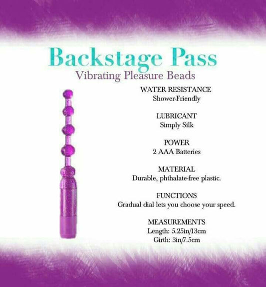 Backstage Pass Toy