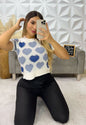 Blusa Con Corazones Dama