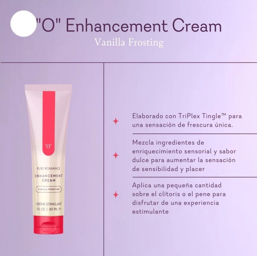 "O" tingling Cream