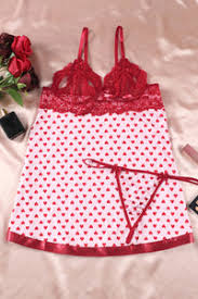 Red Heart Babydoll